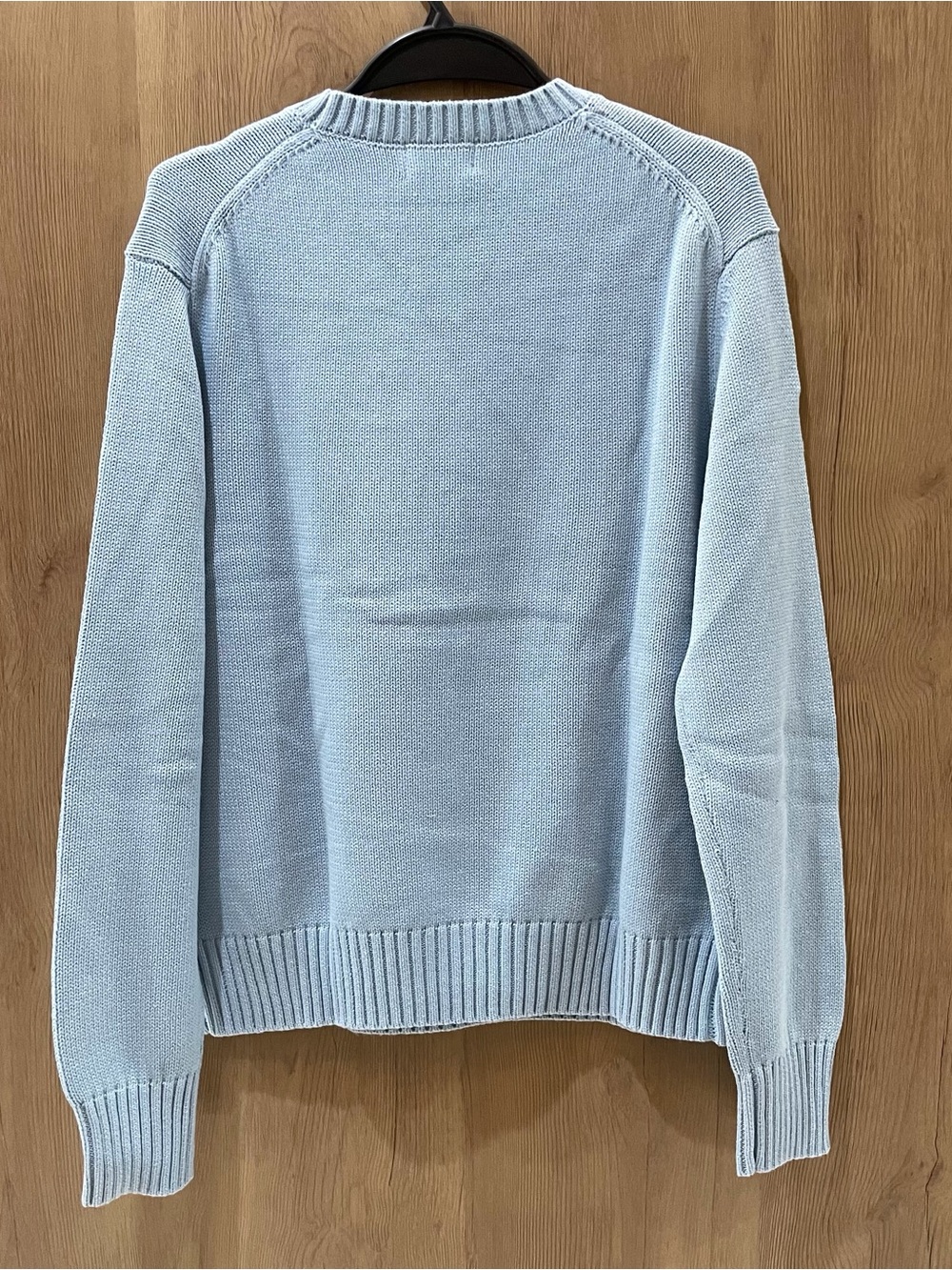 Polo by Ralph Lauren Baby Blue Bear Intarsia Crewneck Sweater - Picture 8 of 8